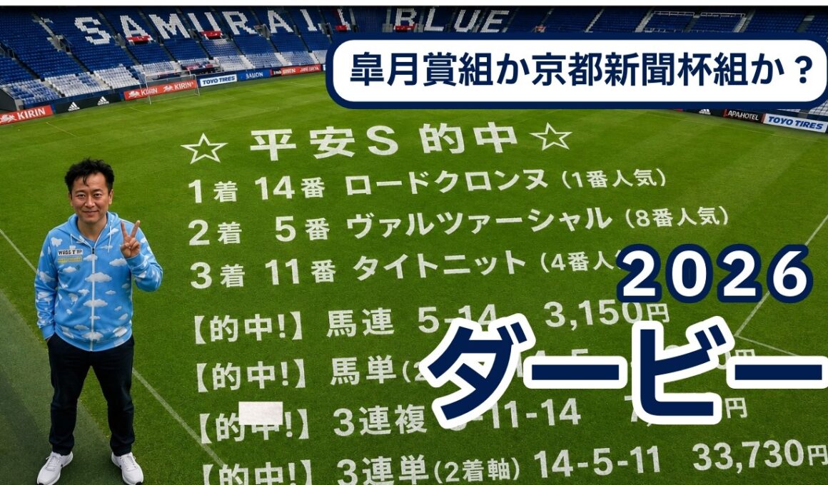 【教えてマスターQ&A・日本ダービー 2026】勝つのは皐月賞組か京都新聞杯組か？