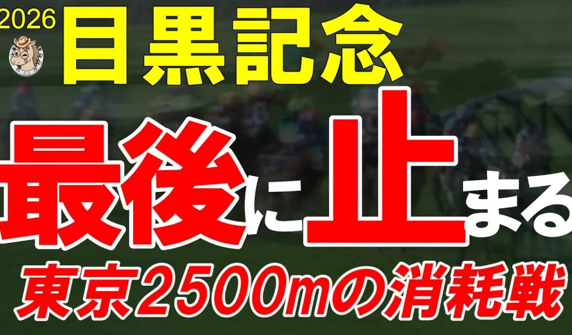 目黒記念2026全頭診断｜東京芝Cコースで人気馬が最後に止まる…ダービー直後の消耗戦を徹底分析