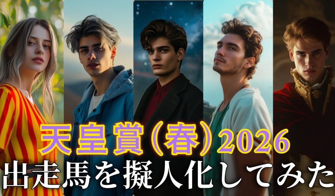 【天皇賞春2026】出走馬を擬人化してみた