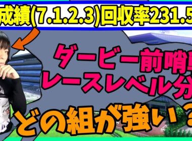 日本ダービー前哨戦トライアル比較！皐月賞組が強い？青葉賞から史上初のダービー馬が出る？徹底分析【穴馬アナリスト朱哩の競馬予想TV2026年/東京優駿】