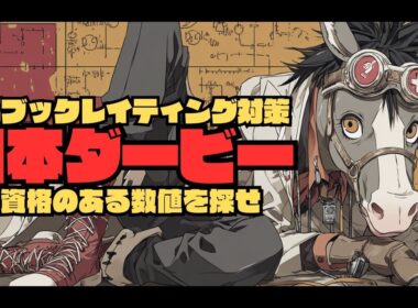 【日本ダービー2026レイティング分析編】意外にも低い皐月賞1.2着馬の数値、そして2頭ともに過去レイティングを下げたことがあるという面白さが...