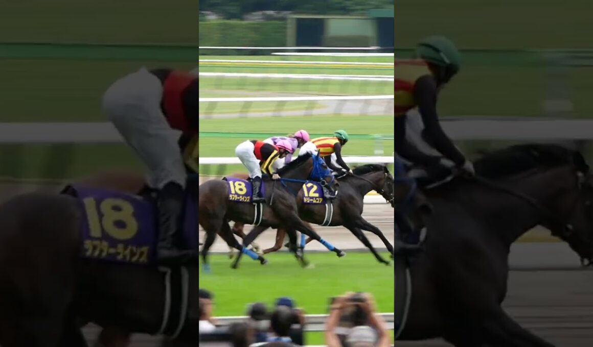 今村聖奈騎手、オークス１着でゴールし渾身のガッツポーズ。　歴史に残る一戦　#オークス　#ジュウリョクピエロ　#今村聖奈