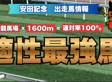 東京競馬場×1600m=連対率100％  "適性最強馬” 【安田記念 2026 出走馬情報】
