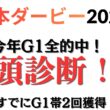 日本ダービー全頭診断！！G1全的中連覇中！！