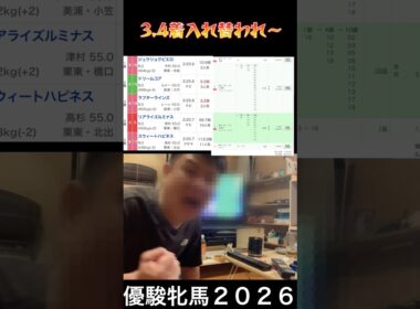 オークスではジュウリョクピエロ大本命！2週連続的中なるか！？ #競馬 #ジュウリョクピエロ #オークス #日本ダービー