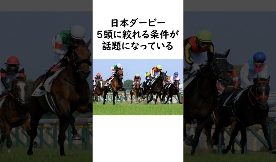 日本ダービー2026 買い馬が絞れるデータが話題に #競馬 #競馬予想 #中央競馬予想