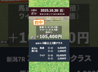 馬券師 小野田の「小野田に託せ!!」〜菊花賞の前にひと稼ぎ〜10.26 #競馬 #競馬予想 #馬券必勝法  #競馬youtuber  #馬券投資 #馬券生活 #競馬で勝つには #菊花賞