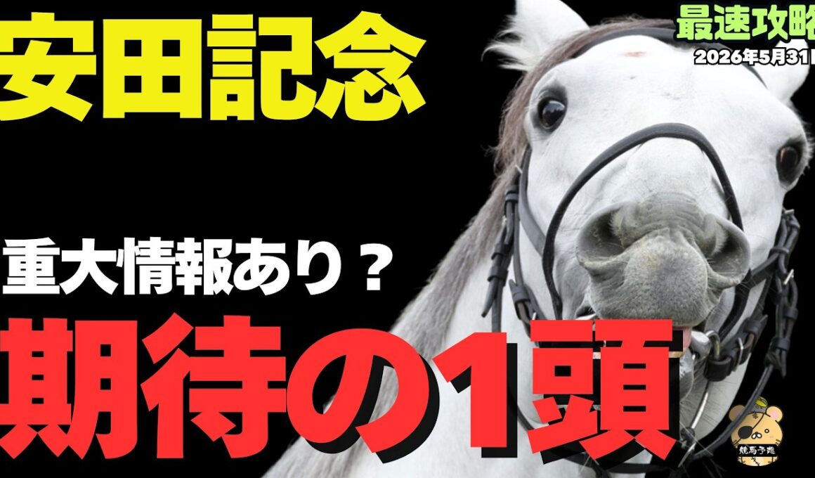 【安田記念2026攻略】「裏・鉄板ローテ！」東京マイルで絶対軸条件を満たす注目の1頭は！【競馬予想】
