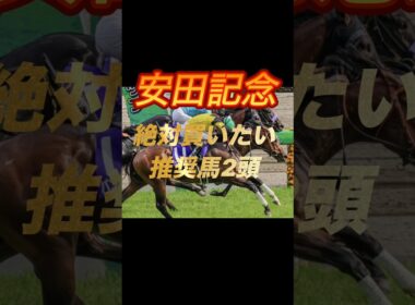 安田記念2026 絶対買いたい推奨馬2頭