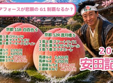 【教えてマスターQ&A・安田記念 2026】ガイアフォースが悲願のG1制覇なるか？
