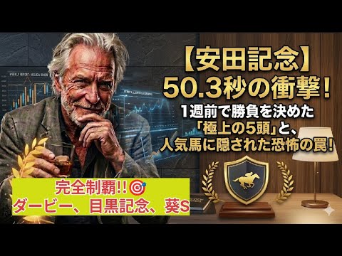 【安田記念】1週前調教BEST５&気になる穴馬？