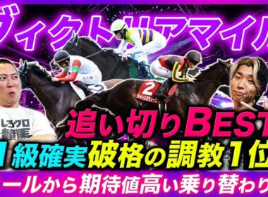【ヴィクトリアM】エンブロイダリー抑えて1位抜擢の絶好調馬！初G1にも手が届く実力馬が復活追い切り