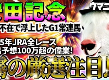 【安田記念2026】主役不在で浮上したG1常連馬！2025年JRA全レース先出予想76万超のプラス収支を達成！プロ予想MAXランキング1位・霧の厳選注目馬＆評価が難しい馬を特別公開！