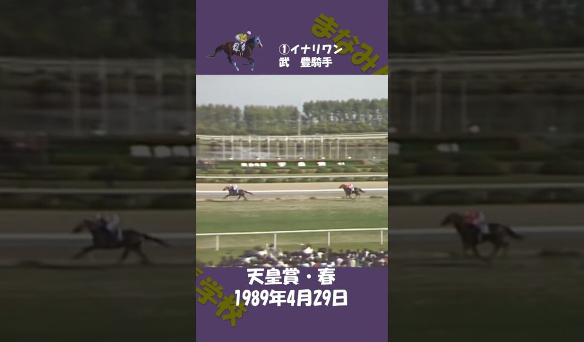 1989年天皇賞・春 #競馬