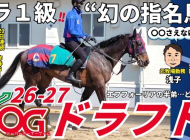 【POG2026ｰ27ドラフト後編】ドラ１級なのに“迷ってやめた馬”も紹介…報知の精鋭若手記者が選ぶ２歳馬は？