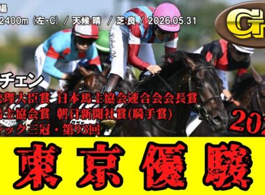 【競馬】 東京優駿【日本ダービー】 (クラシック三冠) 2026 / ロブチェン