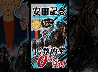 【競馬】安田記念　馬券内率0%の法則　#競馬 #競馬予想 #安田記念