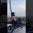baby biker women ride, life moments ‼️☠️🔥 #edit #fyp #tech #cops #usa #bikelife