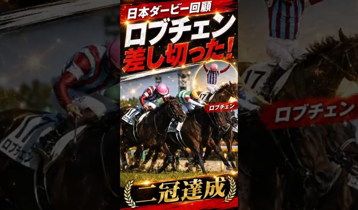 ロブチェン、疑ってごめん。終わったと思ったら差してきた【日本ダービー回顧】