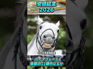 【安田記念2026】ガイアフォースG1馬になれ！！！ #shorts #競馬 #競馬予想 #中央競馬予想 #馬 #安田記念 #ガイアフォース #横山武史 #ジャンタルマンタル