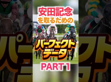 安田記念   【パーフェクトデータ】PART 1