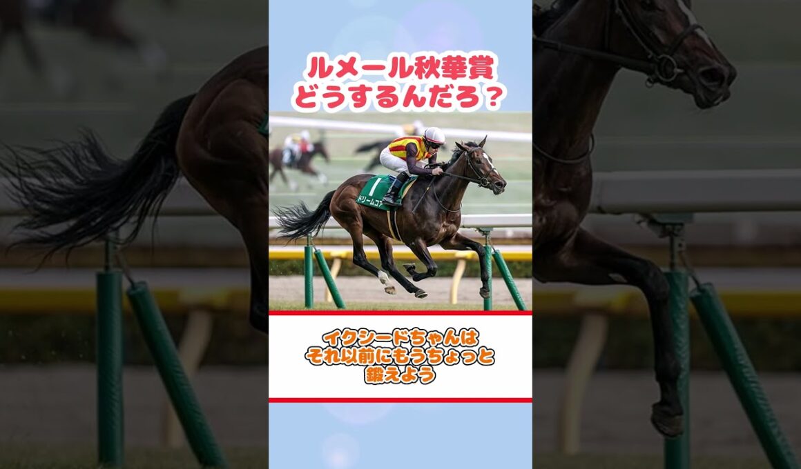 ルメール秋華賞どうするんだろ？#shorts