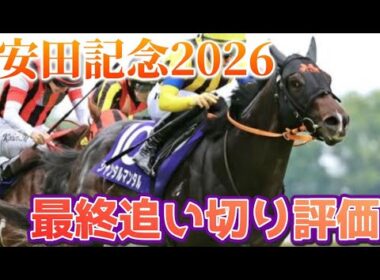 安田記念2026 最終追い切り評価