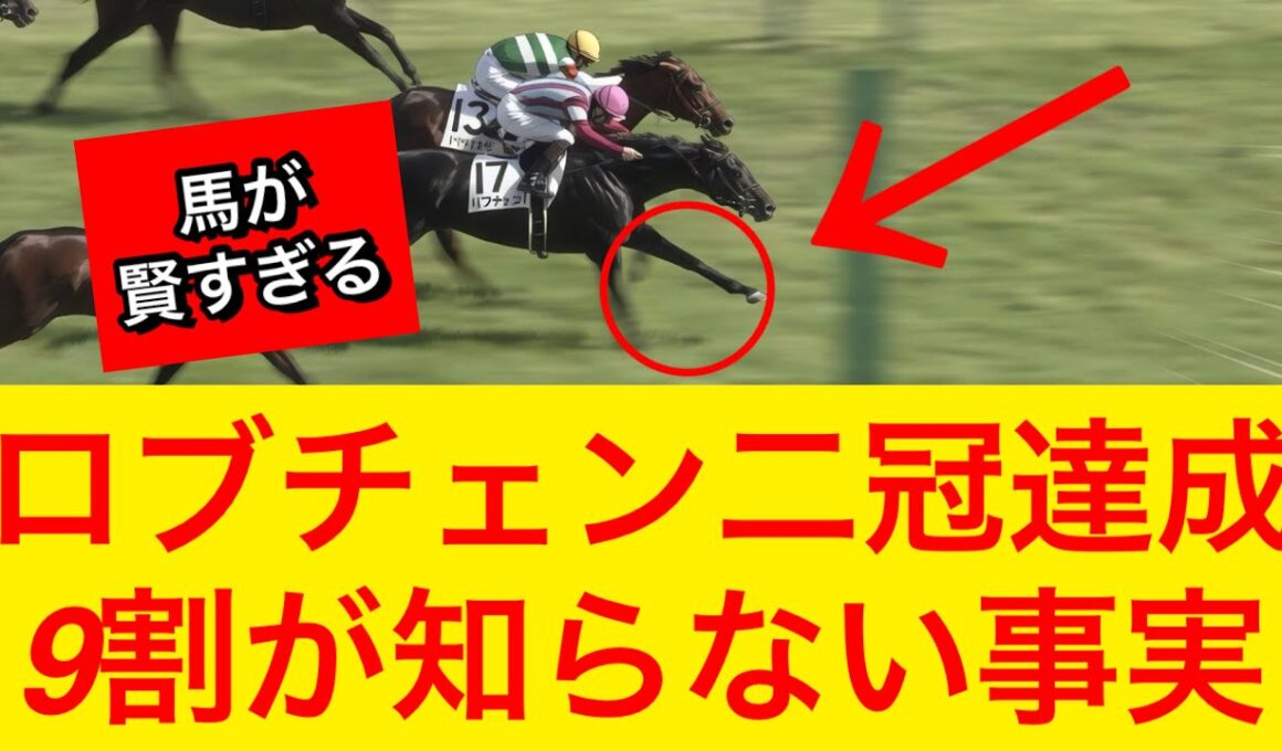 【日本ダービー2026】ロブチェン二冠達成！強すぎる内容だった…【競馬の反応集】