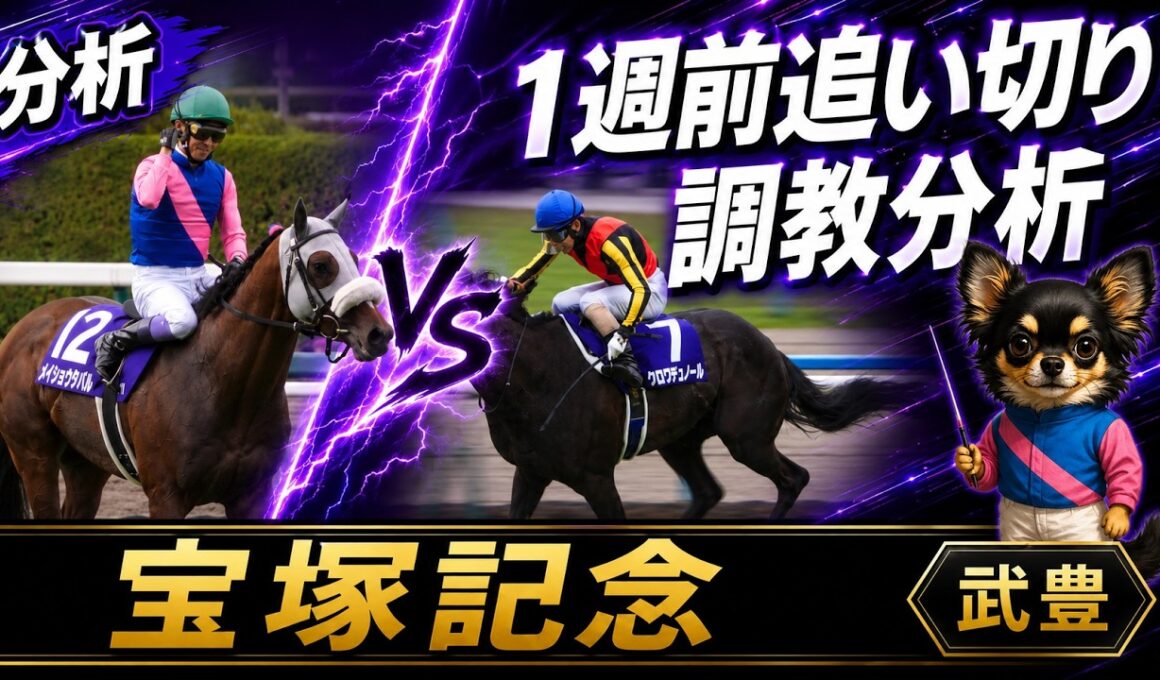 【武豊】調教分析！宝塚記念、史上最高メンバーが揃いそうな一戦 1週前追い切り分析