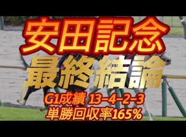 安田記念2026 最終結論