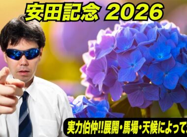 【安田記念2026】実力伯仲！！展開・馬場・天候によって着順が変わる！！【競馬予想/全頭診断】