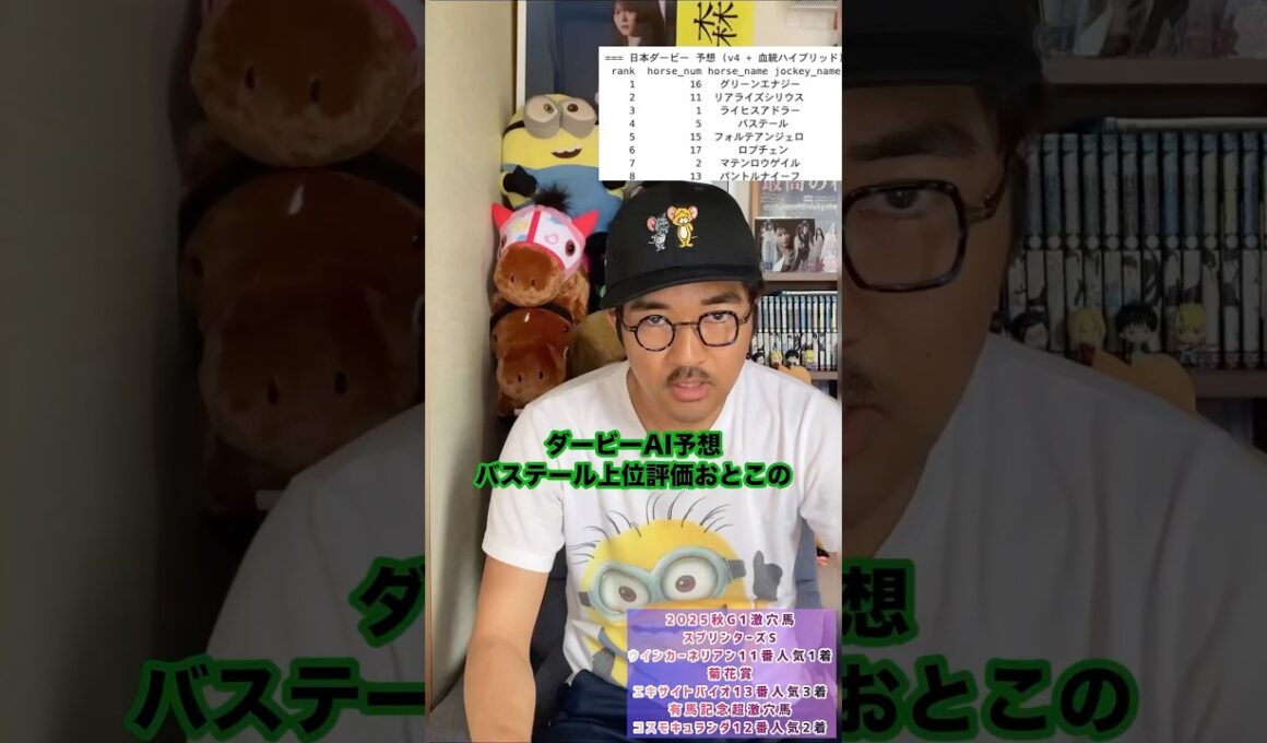 【安田記念2026】競馬予想AI予想🔰おとこの安田記念AI予想　#安田記念 #AI予想 #シックスペンス