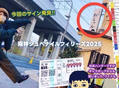 京都競馬場へのいつもの道に阪神ジュベナイルフィリーズの答え発見！！
