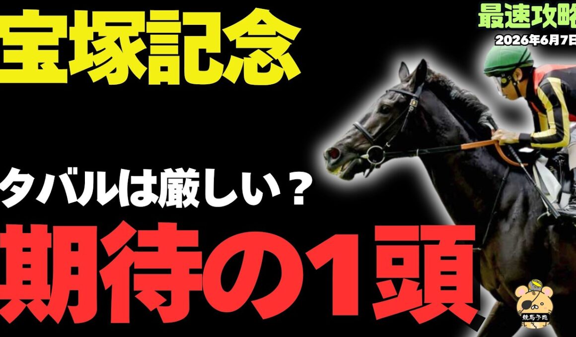 【宝塚記念2026攻略】「絶対軸2頭！」特殊な阪神芝2200ｍ向きの注目馬は？【競馬予想】