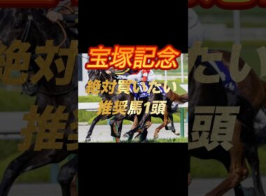 宝塚記念2026 絶対買いたい推奨馬1頭紹介