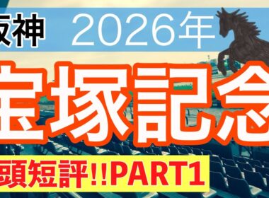 【宝塚記念2026】蓮の競馬予想(全頭短評PART1)
