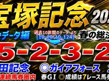 【宝塚記念2026】導きデータ編　先週 安田記念◎ガイアフォース日本🥈/2025年の馬券回収率は127％/単勝回収率は二年連続100％以上【データ傾向】【競馬予想】