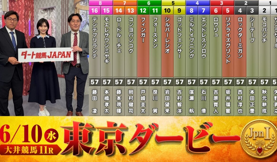 ダート競馬JAPAN｜第155回　東京ダービー　石川優駿　北海優駿｜NAR公式