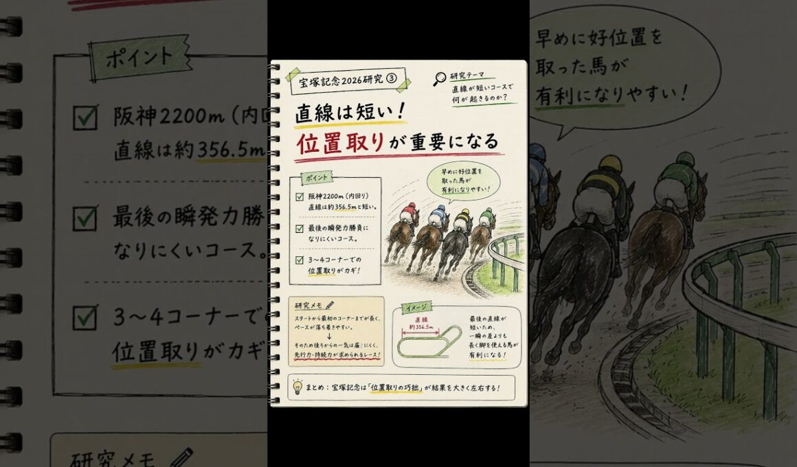 📖 宝塚記念2026研究📖なぜ荒れるのか？#宝塚記念#競馬研究#競馬考察