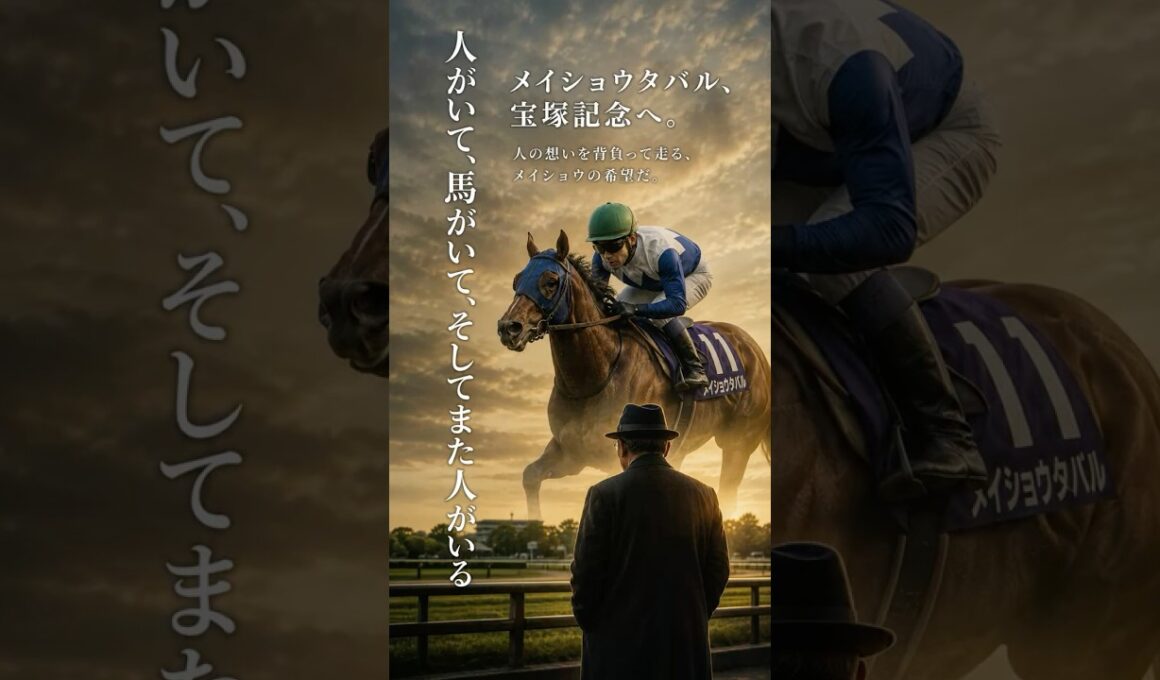 「メイショウタバル──絆が走らせた宝塚記念」#競馬 #2026宝塚記念#宝塚記念#メイショウタバル
