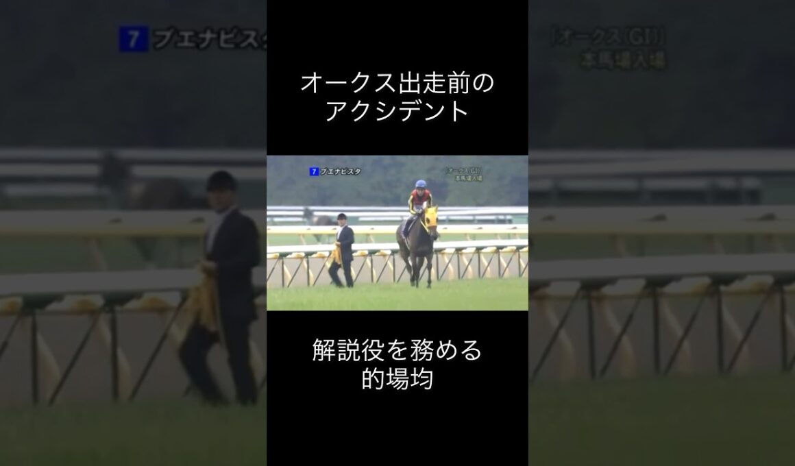 2009年のオークスでのハプニング　#競馬 #ブエナビスタ #的場均 #jra #優駿牝馬 #オークス #ハプニング #アクシデント #ウマ娘