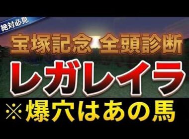 【宝塚記念2026】全頭診断！1倍台のクロワデュノールと戦え！【競馬予想】