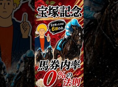 【競馬】宝塚記念　馬券内率0%の法則　#競馬 #競馬予想 #宝塚記念