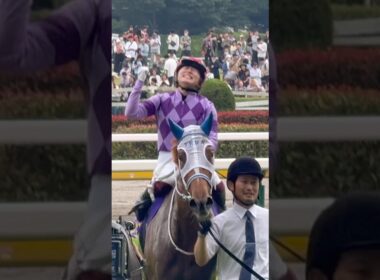 【オークス2026】ジュウリョクピエロと今村聖奈騎手 ウイニングラン #オークス #今村聖奈 #ジュウリョクピエロ