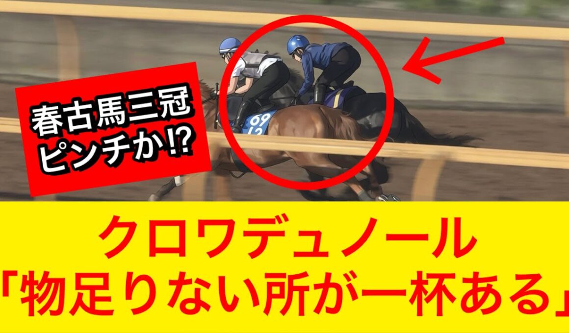 【宝塚記念2026】クロワデュノール状態がヤバい！？春古馬三冠危ういかも…【競馬の反応集】