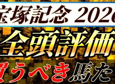 宝塚記念2026【全頭評価】今年は〇〇馬が有利になりそう🔥