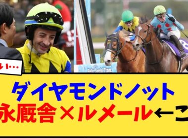 朝日杯FS  ダイヤモンドノット福永厩舎×ルメール←これ【競馬反応集】