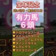 【 宝塚記念 2026 】有力馬の追い切りコメントまとめ#競馬予想 #shorts #競馬 #クロワデュノール #メイショウタバル