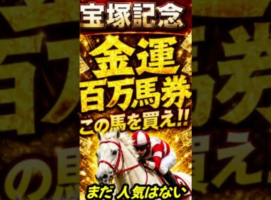 宝塚記念2026 超穴馬発見!! この馬、見えていますか？