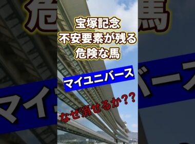 【マイユニバース】宝塚記念で消せる馬はこの馬 #競馬 #阪神競馬予想 #競馬予想